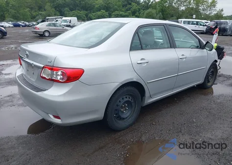 2013 Toyota Corolla Le z USA, uszkodzony, nr VIN 2T1BU4EE1DC091090